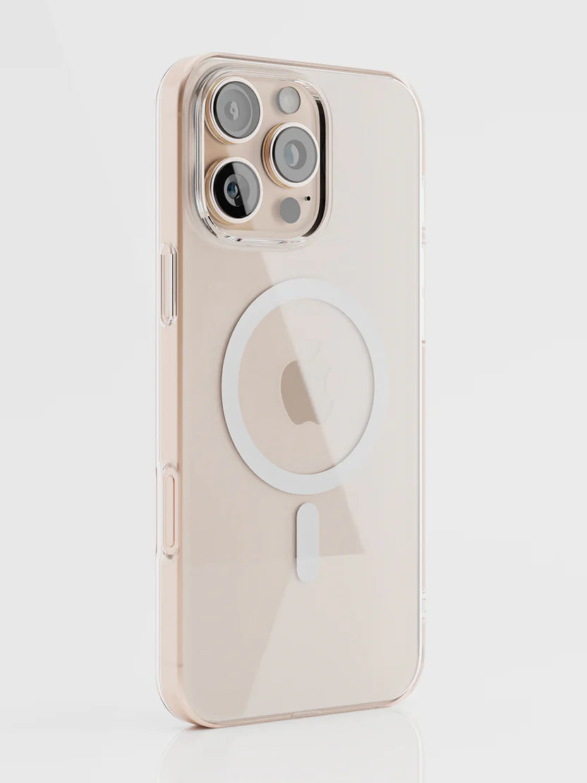 I Phone 16 Pro Max MagSafe Clear Hard Case – Anti Yellowing (Copy) (Copy)