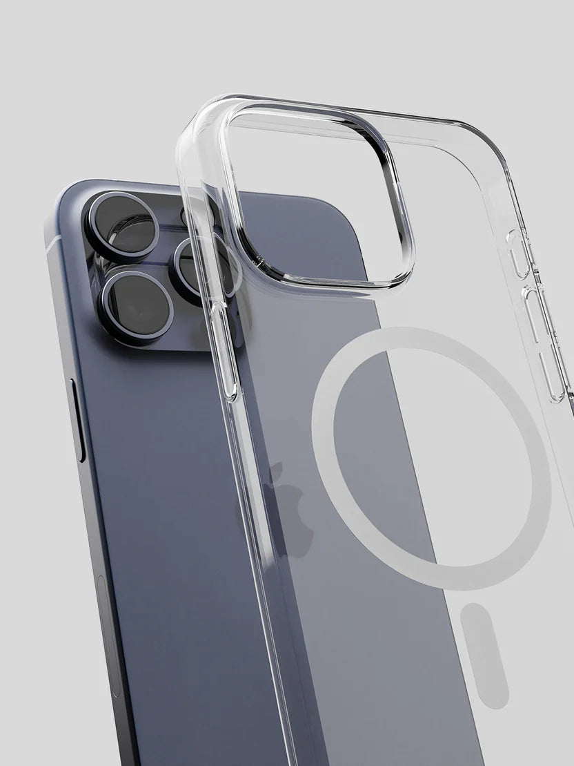 I Phone 15 Pro MagSafe Clear Hard Case – Anti Yellowing