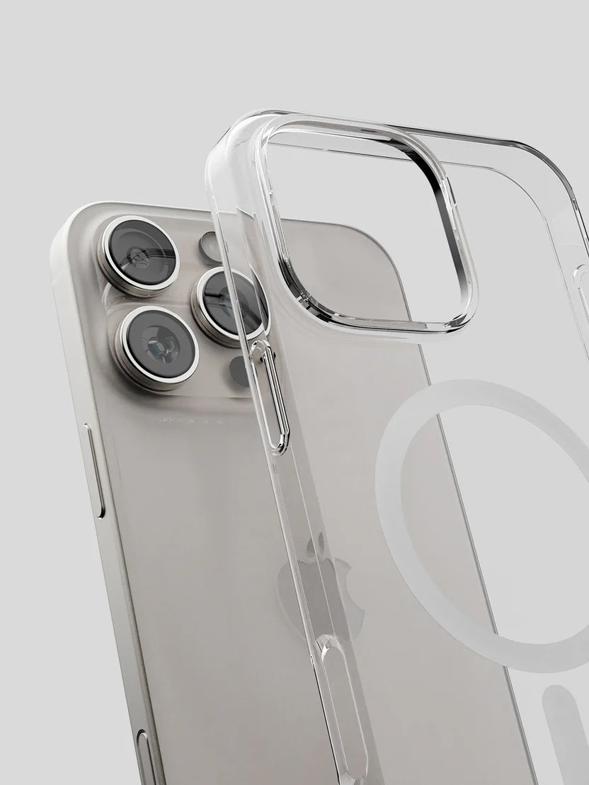 I Phone 16 Pro Max MagSafe Clear Hard Case – Anti Yellowing (Copy) (Copy)