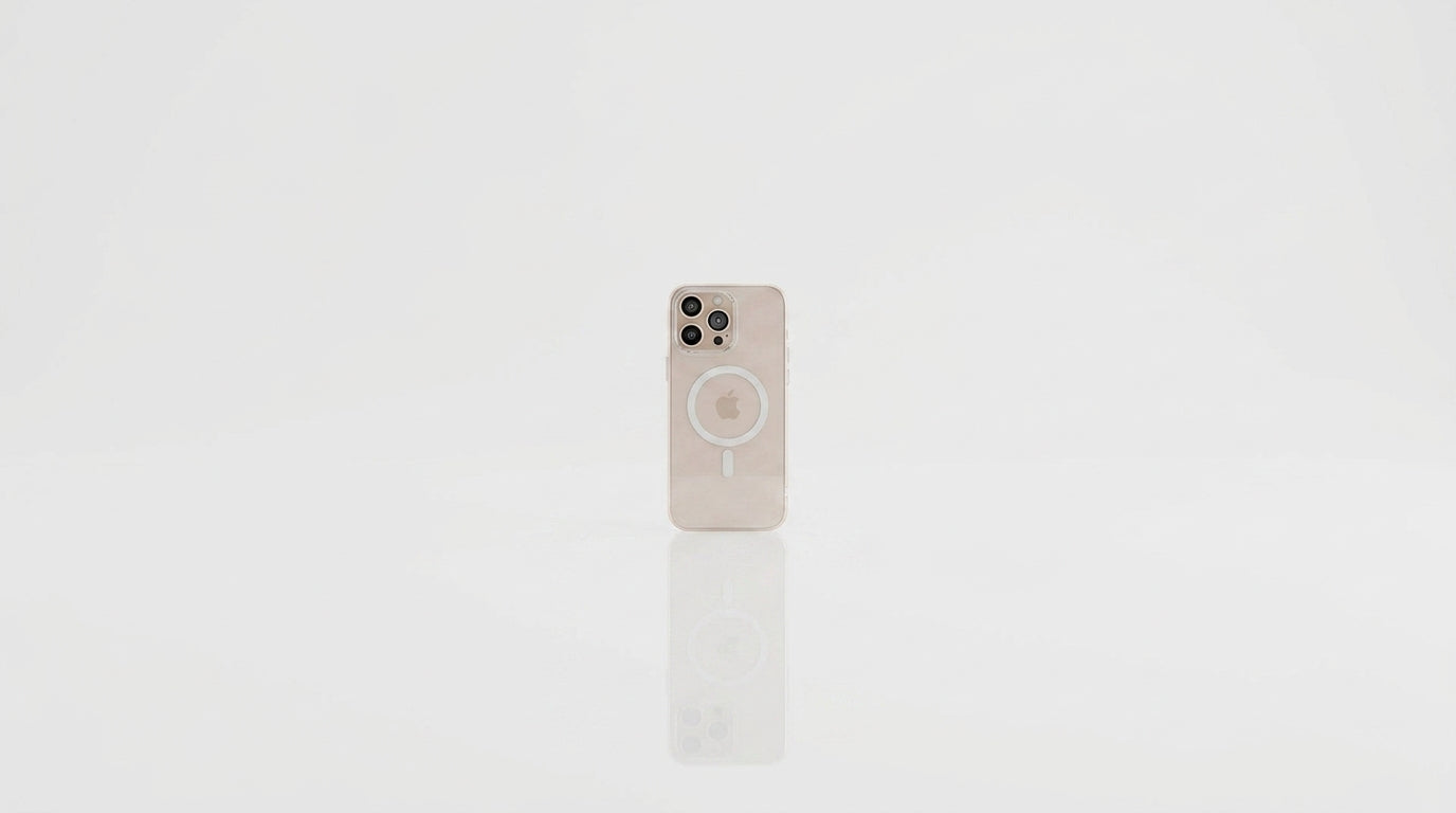 I Phone 15 Pro MagSafe Clear Hard Case – Anti Yellow