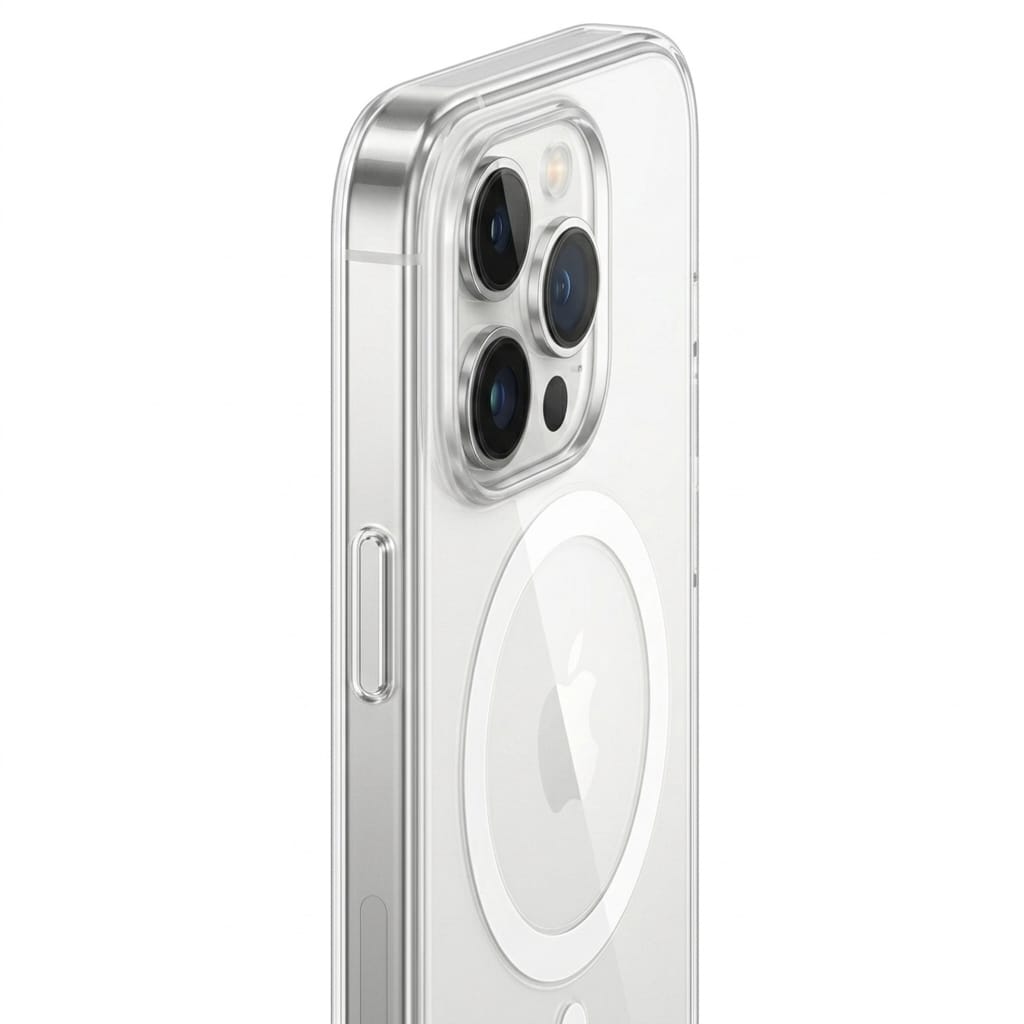 I Phone 15 Pro MagSafe Clear Hard Case – Anti Yellow