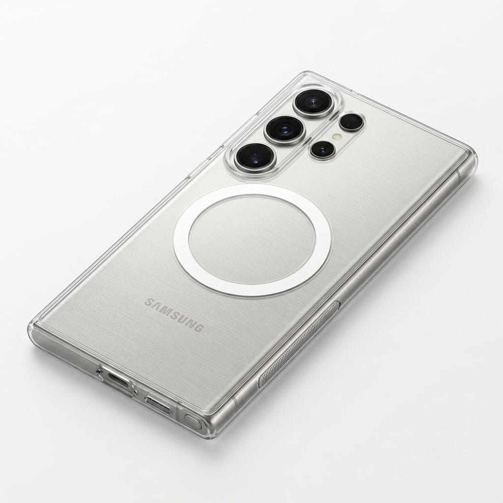 Samsung S26 Ultra Crystal Clear Anti-Yellow MagSafe Case