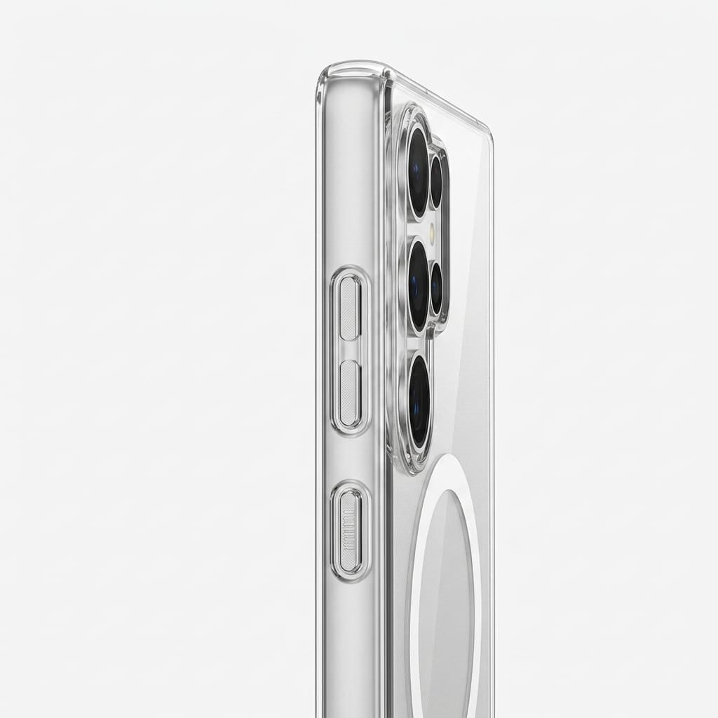 Samsung S25 Ultra Crystal Clear Anti-Yellow MagSafe Case