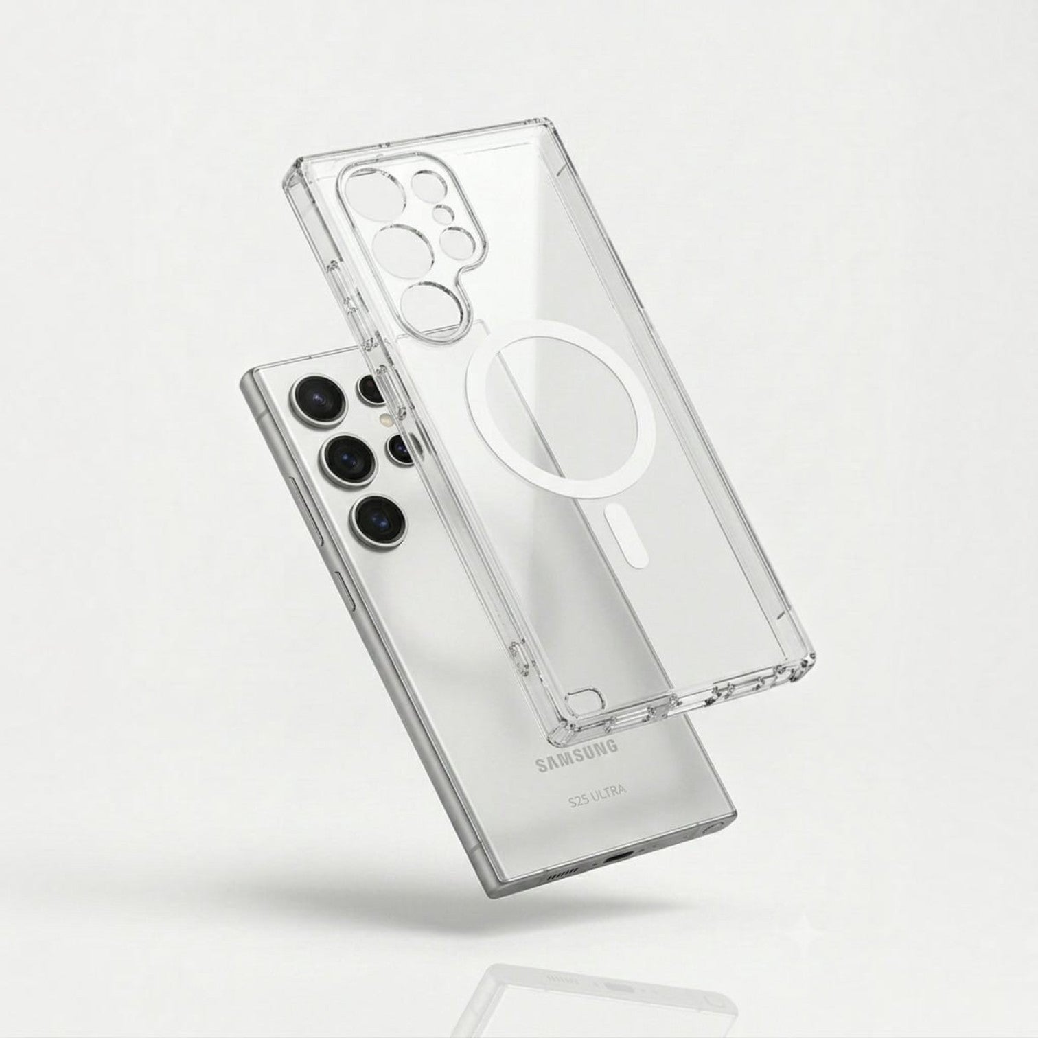 Samsung S25 Ultra Crystal Clear Anti-Yellow MagSafe Case