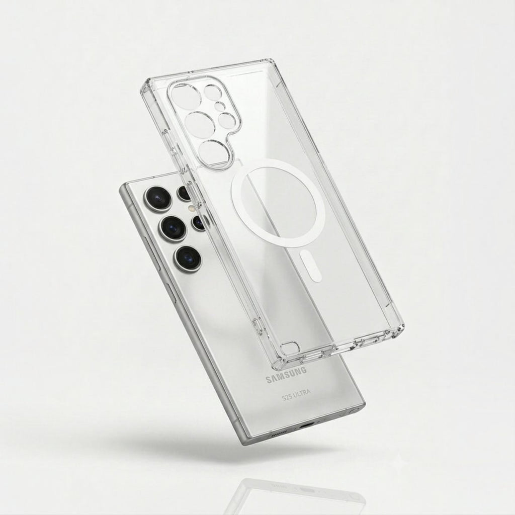 Samsung S24 Ultra Crystal Clear Anti-Yellow MagSafe Case