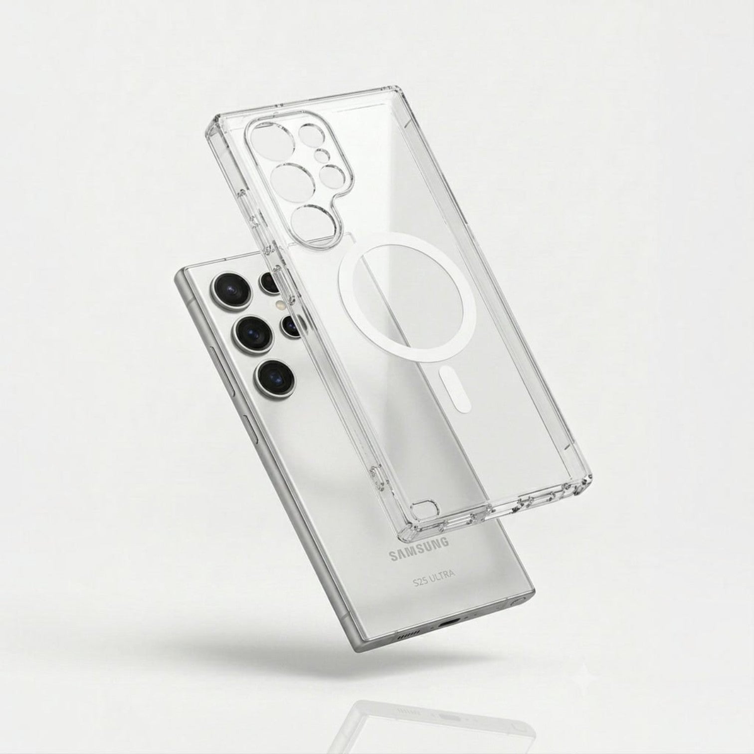 Samsung S24 Ultra Crystal Clear Anti-Yellow MagSafe Case
