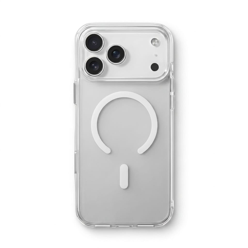 I Phone 17 Pro MagSafe Clear Hard Case – Anti Yellow