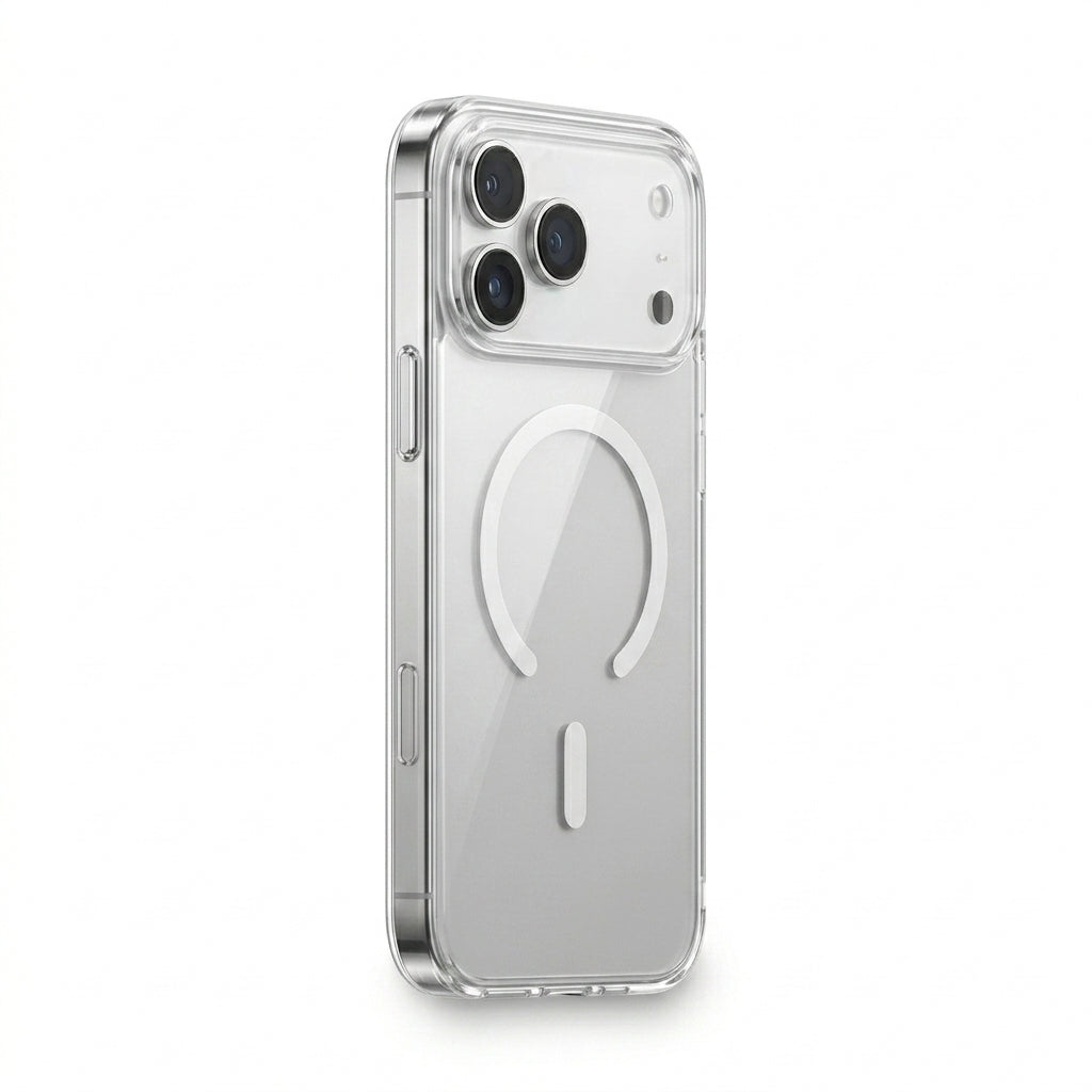 I Phone 17 Pro MagSafe Clear Hard Case – Anti Yellow